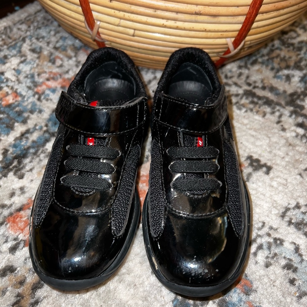 Prada Kids America's Cup Sneakers